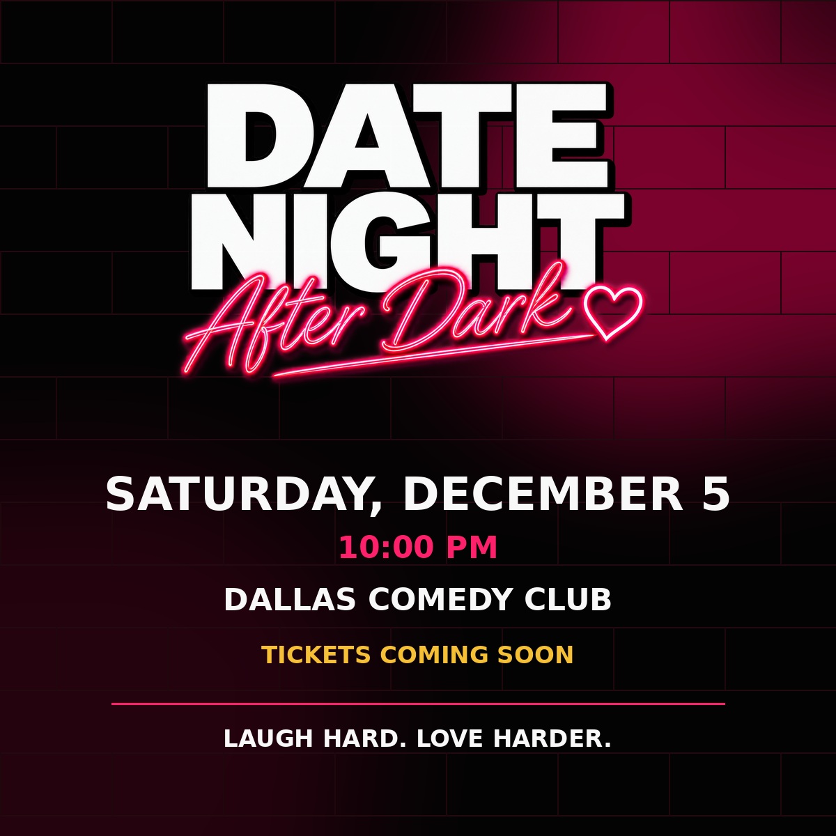 Date Night After Dark poster