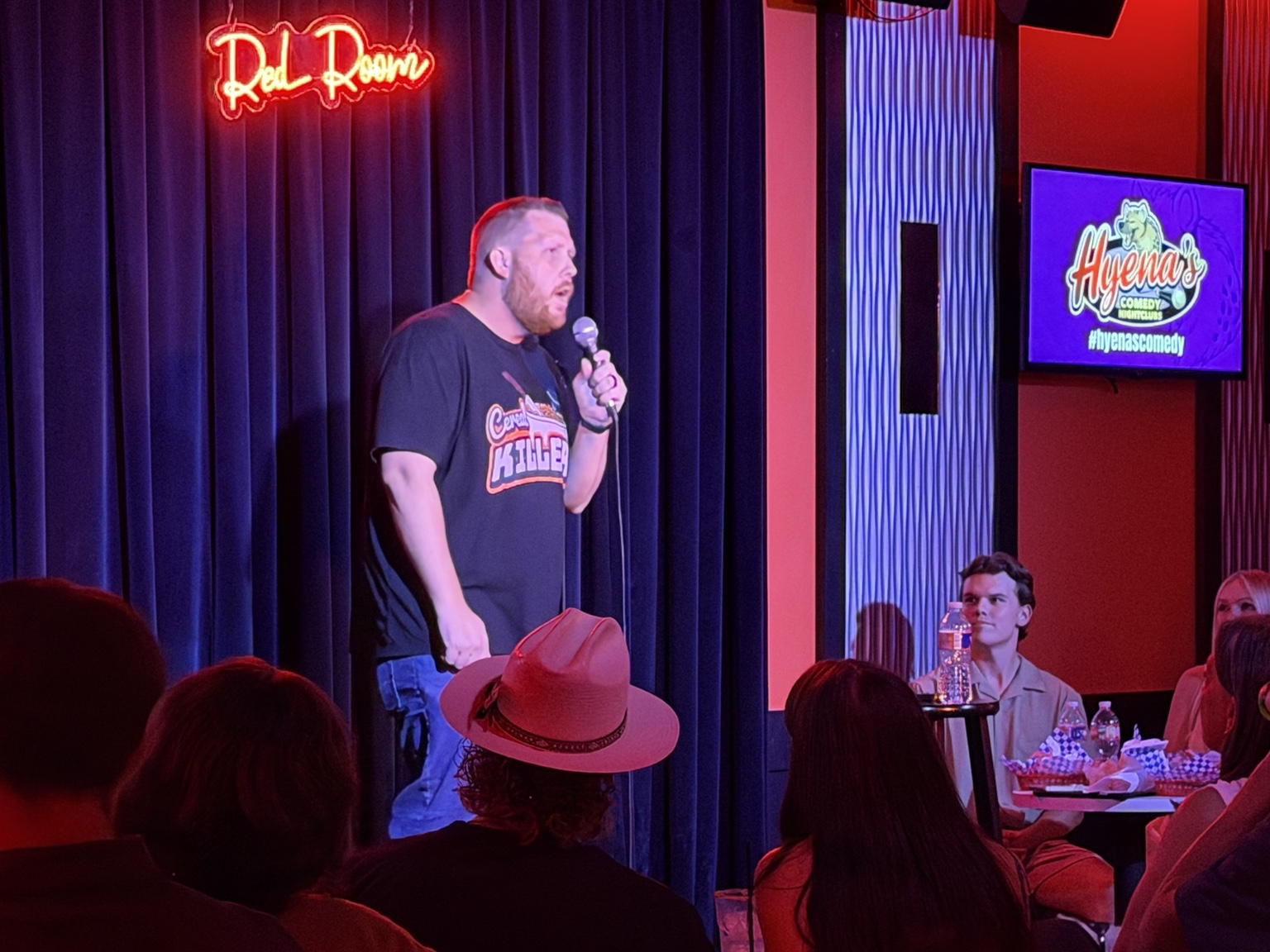 Cereal Killer Productions comedian performing live