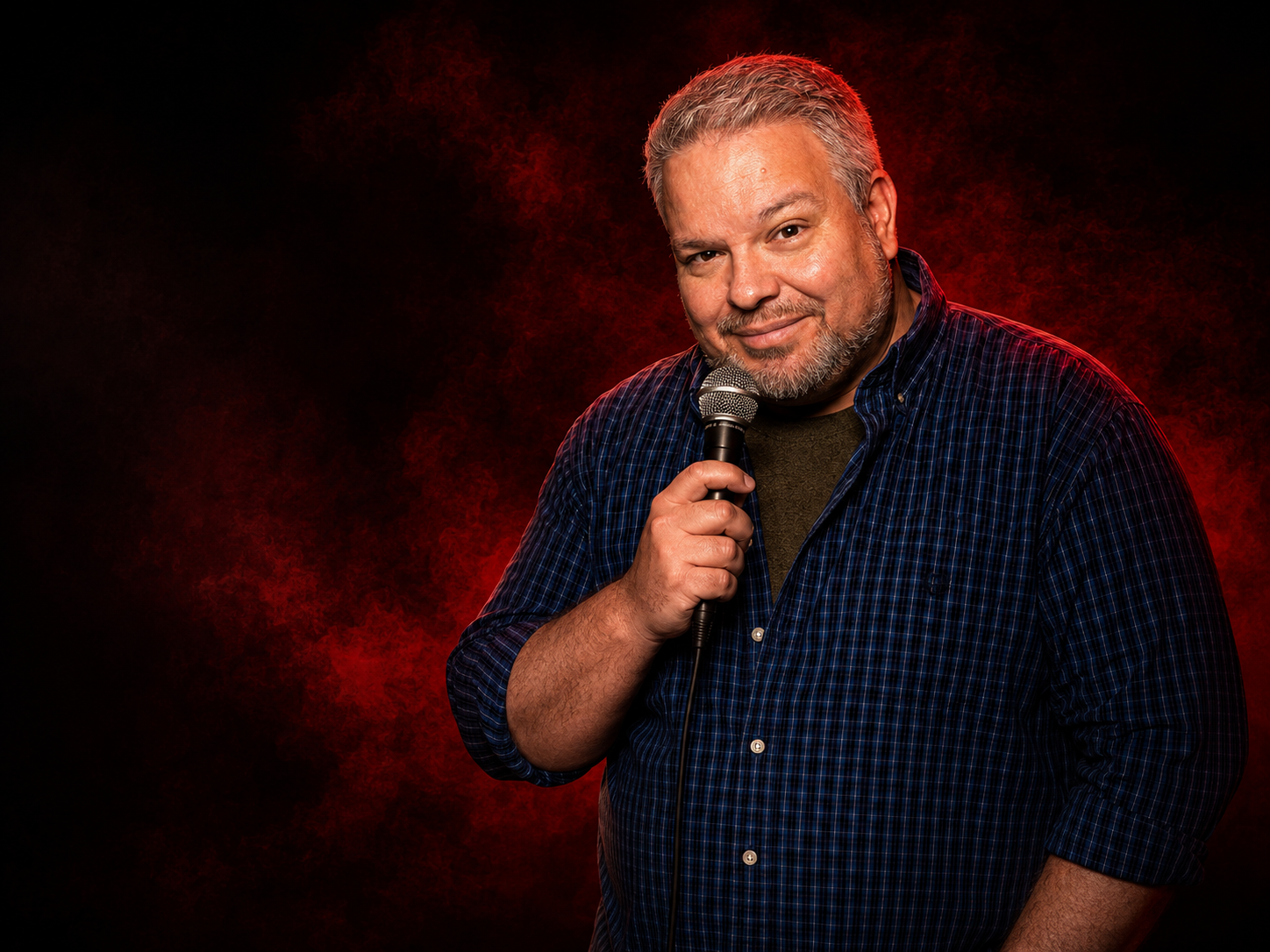 Featured comedian portrait