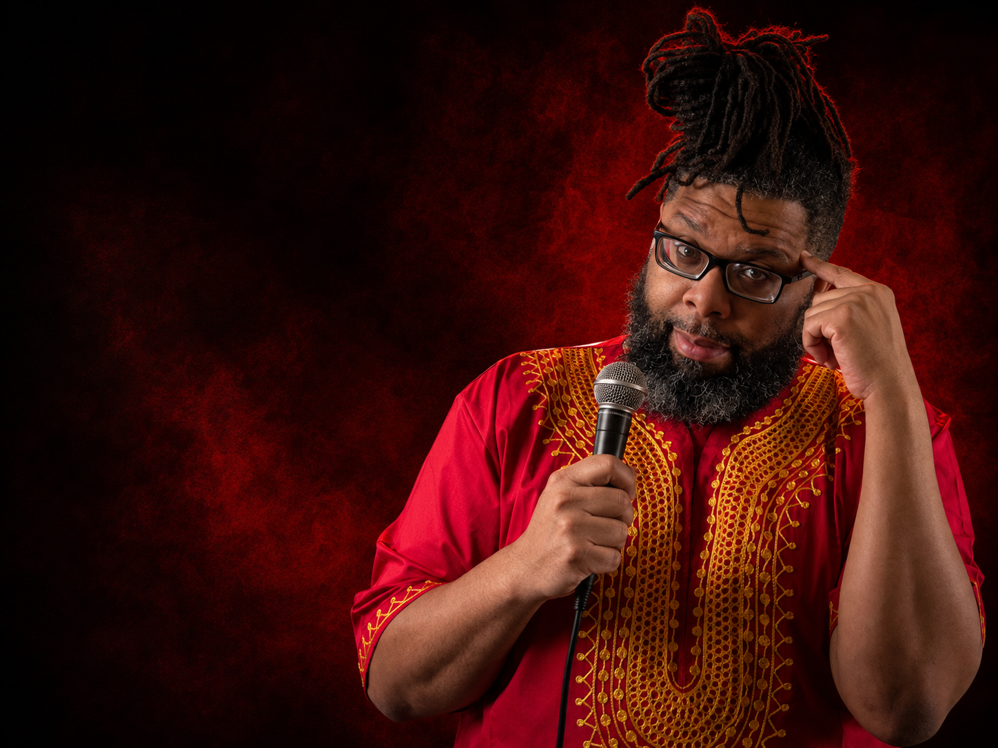 Featured comedian portrait