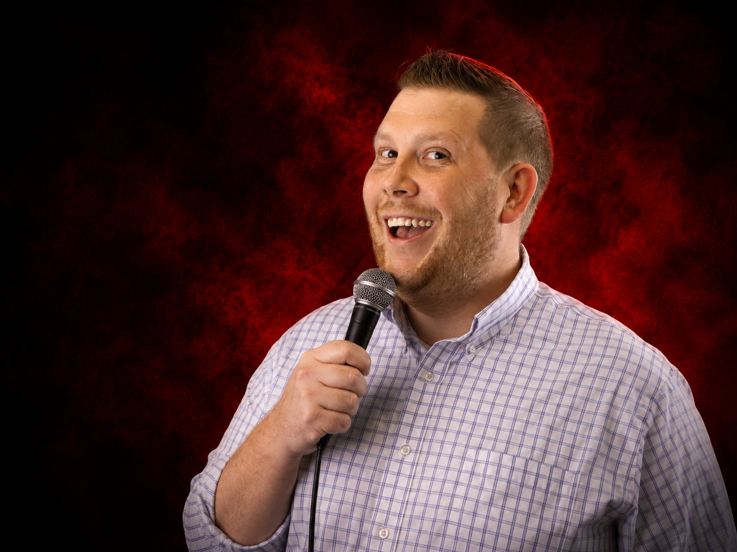 Featured comedian portrait
