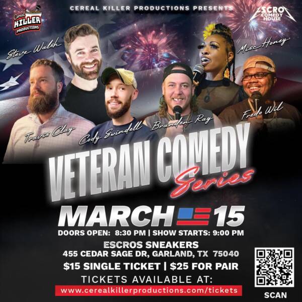1 TICKET – CKP Presents: Veteran Stand-Up Comedy Series @ Escrow House of Comedy